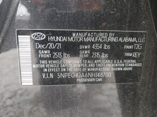 2022 HYUNDAI SONATA SE - 5NPEG4JA6NH148700