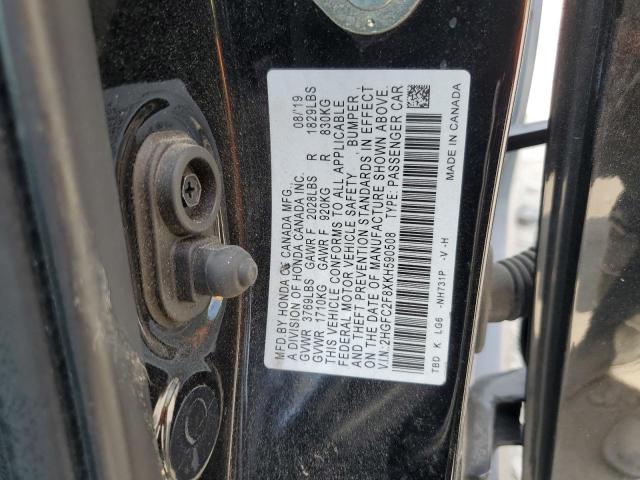2019 HONDA CIVIC SPOR - 2HGFC2F8XKH590508