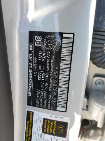 2018 MERCEDES-BENZ C 43 4MATI - 55SWF6EB2JU256566