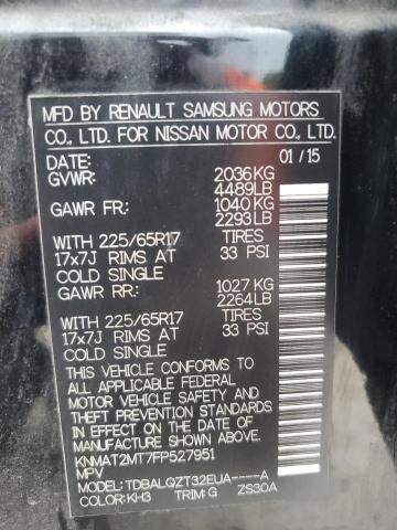 2015 NISSAN ROGUE S - KNMAT2MT7FP527951