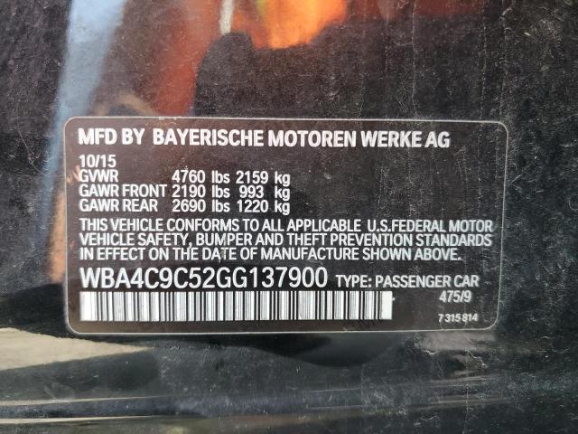 VIN WBA4C9C52GG137900 2016 BMW 4 Series, 428 Xi Gra... no.12