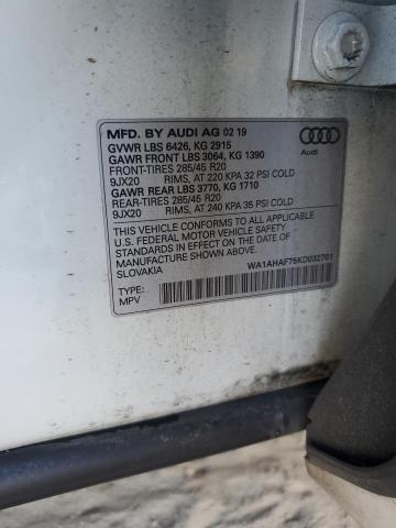 VIN WA1AHAF75KD032701 2019 Audi Q7, Premium no.13