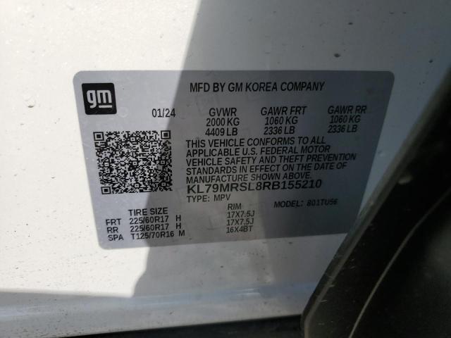 2024 CHEVROLET TRAILBLAZE - KL79MRSL8RB155210