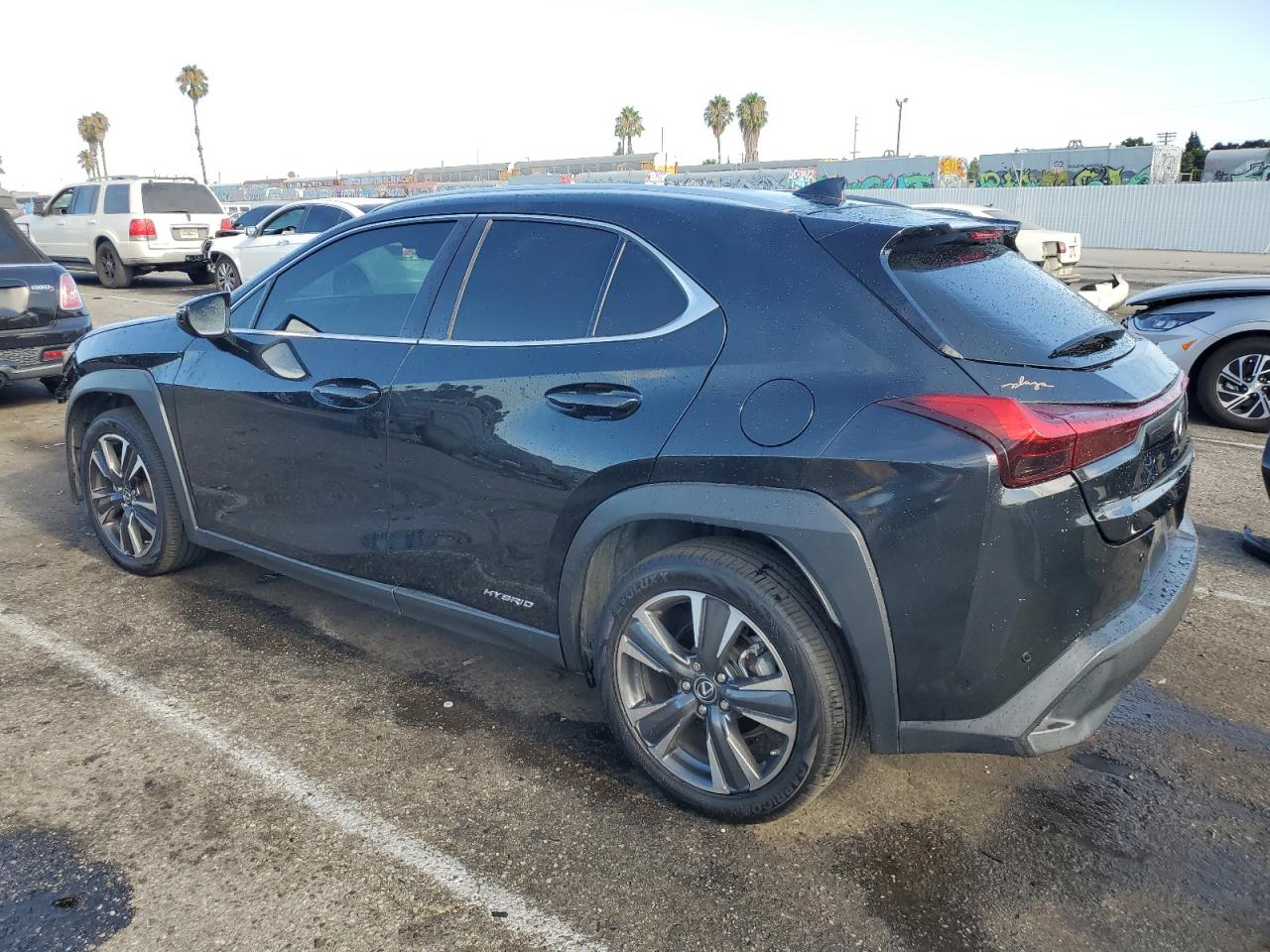 LEXUS UX 250H 2020 black  hybrid engine JTHP9JBHXL2032104 photo #3