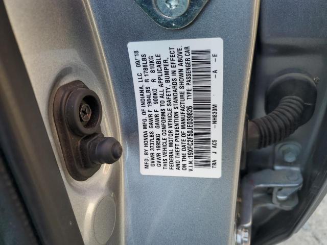 2018 HONDA CIVIC LX - 19XFC2F50JE039826
