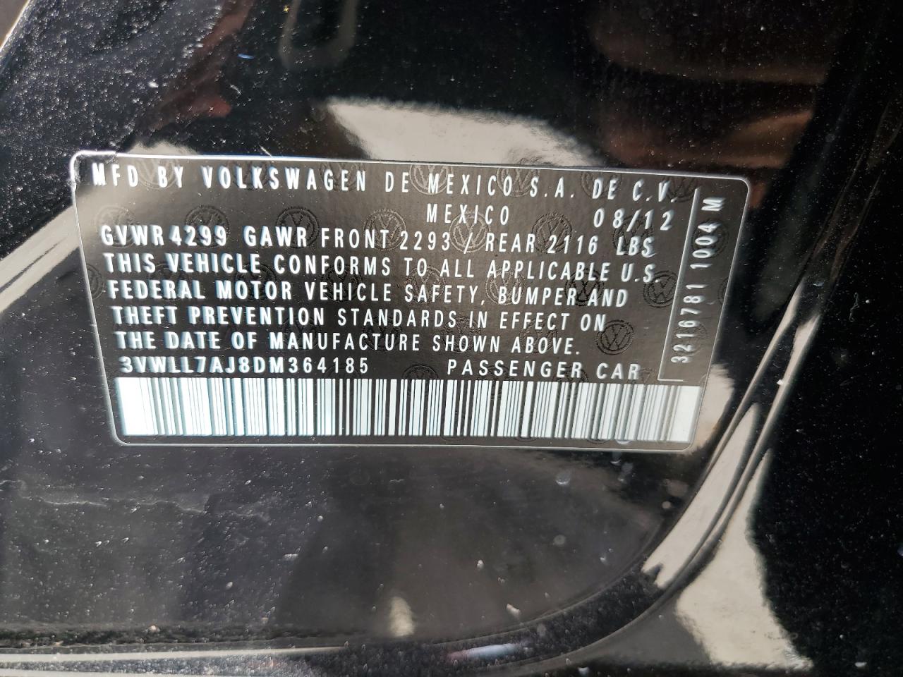 VOLKSWAGEN JETTA TDI