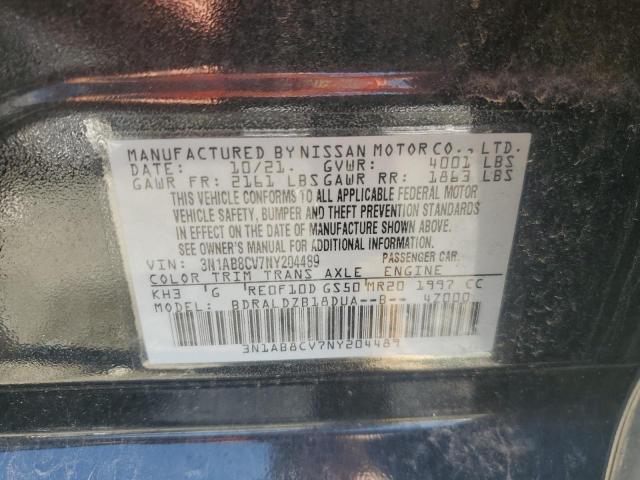 2022 NISSAN SENTRA SV - 3N1AB8CV7NY204489