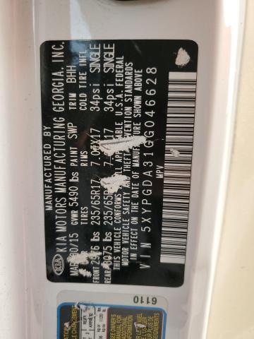 2016 KIA SORENTO LX - 5XYPGDA31GG046628
