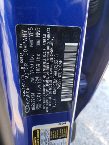 2024 HYUNDAI VENUE SEL - KMHRC8A39RU323213