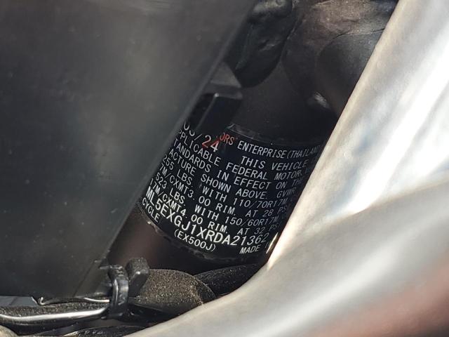 2024 KAWASAKI EX500 A ML5EXGJ1XRDA21362