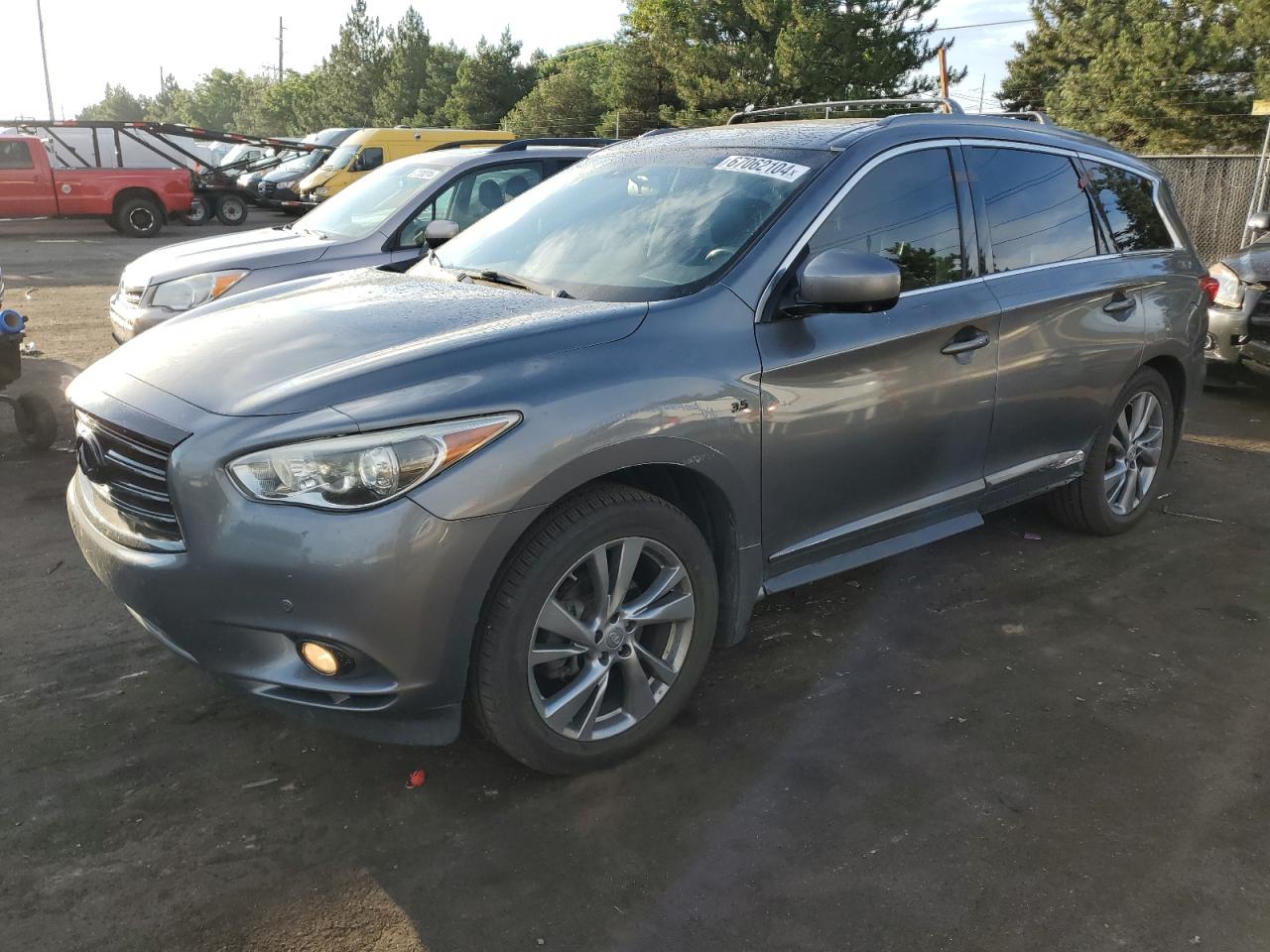 Lot #2921764563 2015 INFINITI QX60