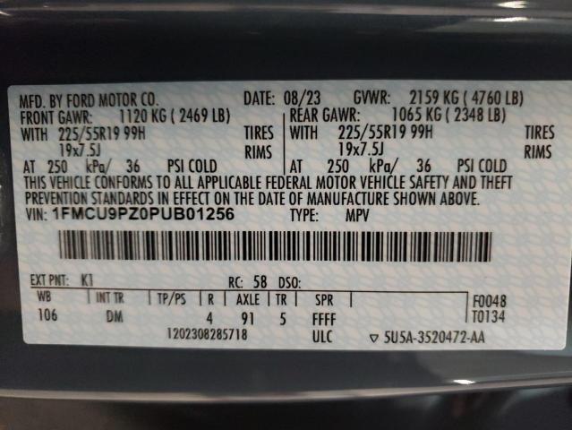 2023 FORD ESCAPE ST - 1FMCU9PZ0PUB01256