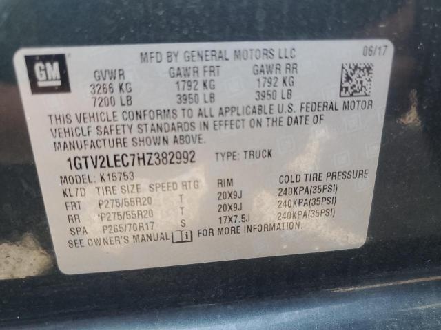 2017 GMC SIERRA K15 - 1GTV2LEC7HZ382992