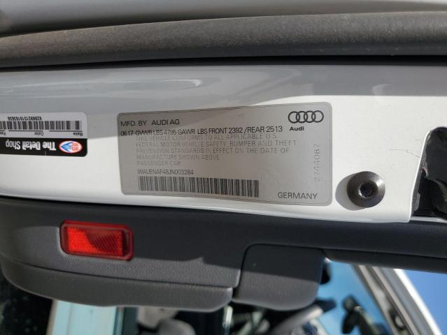 VIN WAUENAF48JN003284 2018 Audi A4, Premium Plus no.13