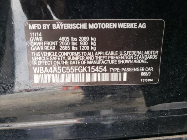 2015 BMW 428 I GRAN - WBA4A5C55FGK15454
