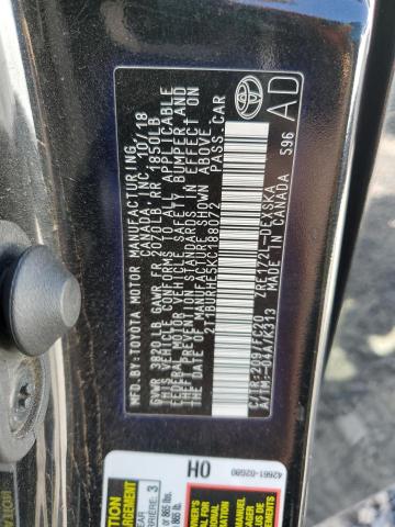 2019 TOYOTA COROLLA L - 2T1BURHE5KC188072