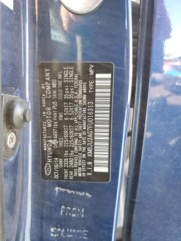 2015 HYUNDAI TUCSON LIM - KM8JU3AG7FU016313