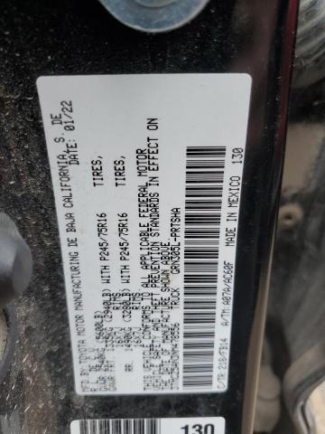 VIN 3TMCZ5AN3NM478556 2022 TOYOTA TACOMA no.12