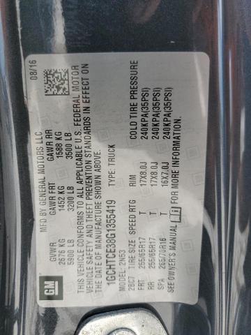 2016 CHEVROLET COLORADO L - 1GCHTCE38G1355419