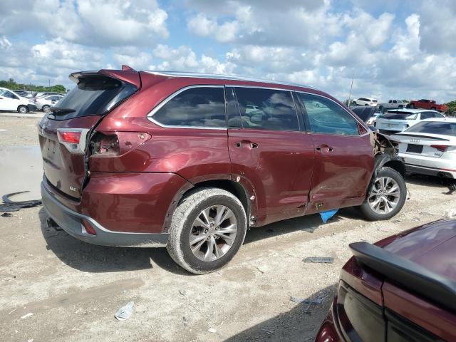 VIN 5TDKKRFH7ES010114 2014 Toyota Highlander, Xle no.3