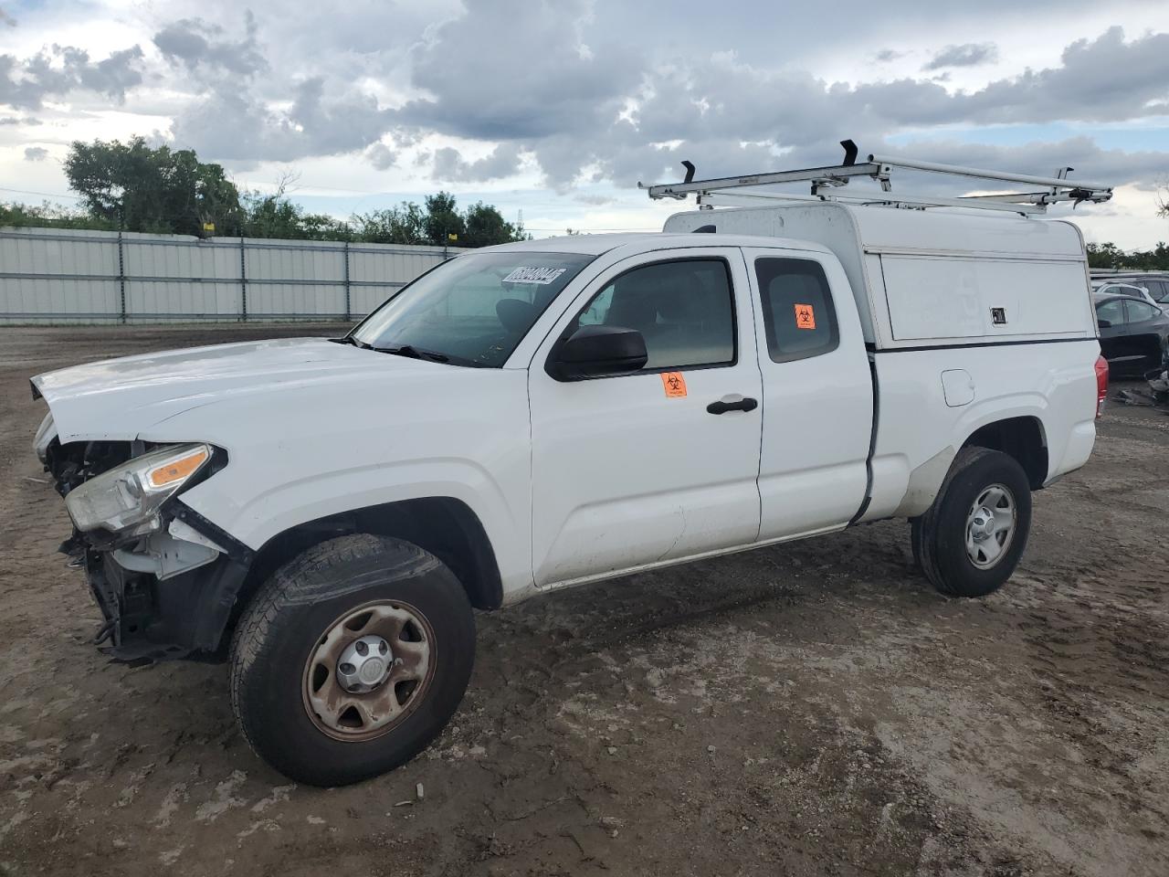 TOYOTA TACOMA ACC 2016 white  gas 5TFRX5GN0GX059536 photo #1