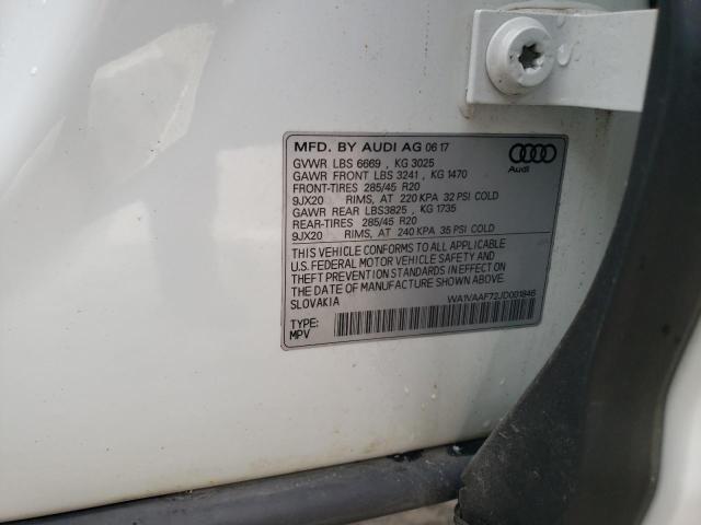 2018 AUDI Q7 PRESTIG - WA1VAAF72JD001846