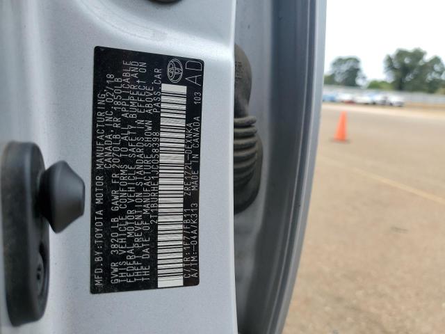 2018 TOYOTA COROLLA L - 2T1BURHE1JC058398
