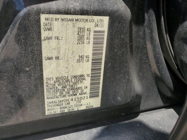2015 NISSAN ALTIMA 2.5 - 1N4AL3AP2FC415021