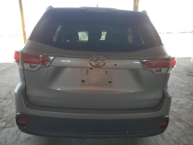 VIN 5TDJKRFH8ES031520 2014 Toyota Highlander, Xle no.6