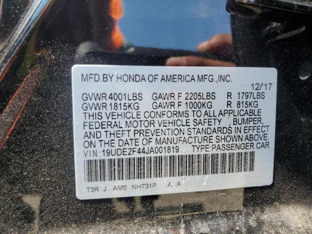 2018 ACURA ILX SPECIA - 19UDE2F44JA001819