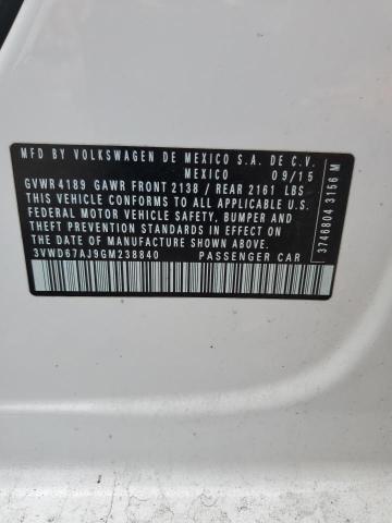 2016 VOLKSWAGEN JETTA SE - 3VWD67AJ9GM238840