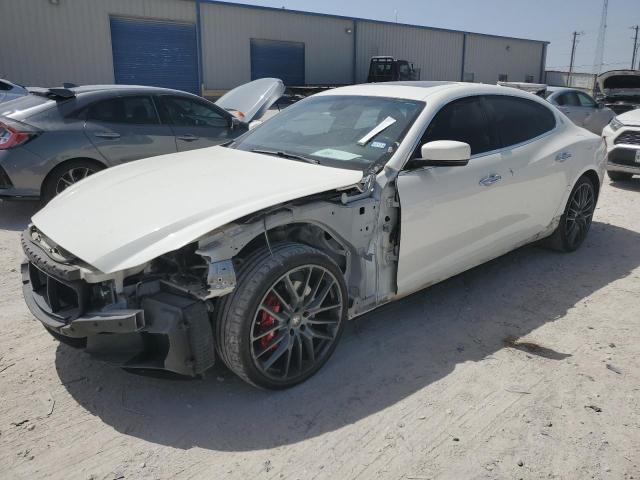 MASERATI QUATTROPOR 2014 white  gas ZAM56RRA9E1082280 photo #1