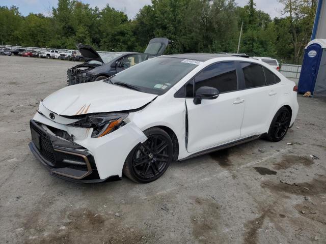 TOYOTA COROLLA XS 2022 white  gas 5YFT4MCE9NP135250 photo #1