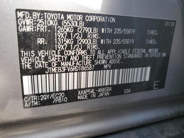 2024 TOYOTA RAV4 PRIME JTMEB3FV6RD186587  64946234