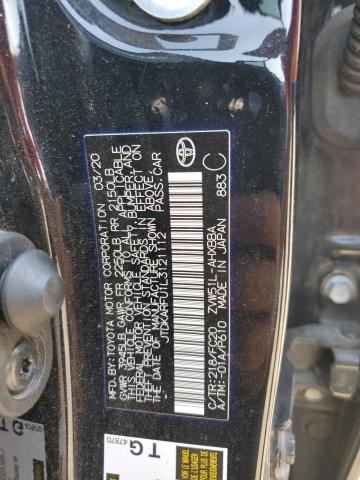2020 TOYOTA PRIUS L - JTDKARFU1L3121112