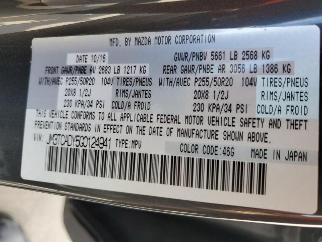 2016 MAZDA CX-9 GRAND - JM3TCADY5G0124941