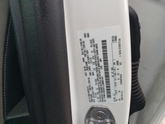 2020 FORD ESCAPE SE - 1FMCU9G61LUB86141