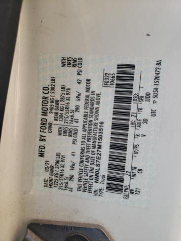 2021 FORD TRANSIT CO #3309371970