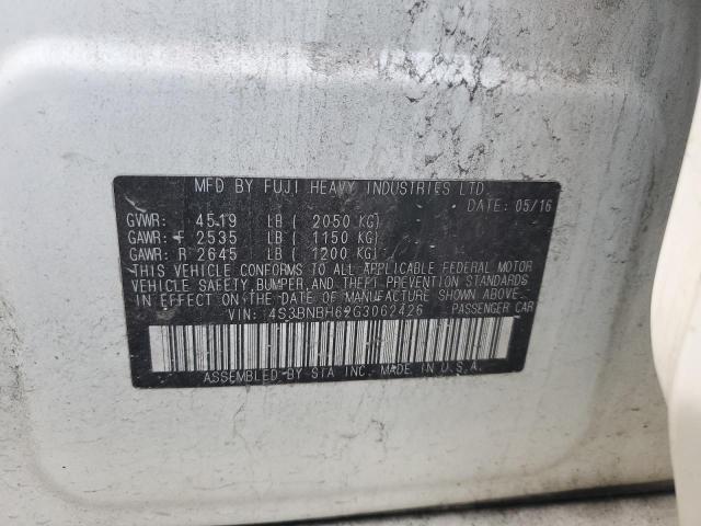 2016 SUBARU LEGACY 2.5 - 4S3BNBH62G3062426