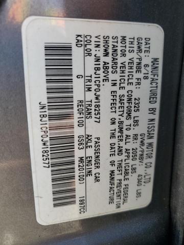 2018 NISSAN ROGUE SPOR - JN1BJ1CP0JW182577