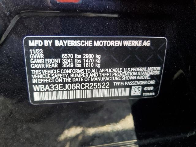 2024 BMW 760 XI - WBA33EJ06RCR25522
