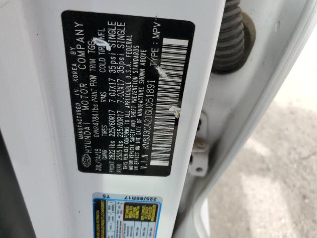 2016 HYUNDAI TUCSON LIM - KM8J3CA21GU051891
