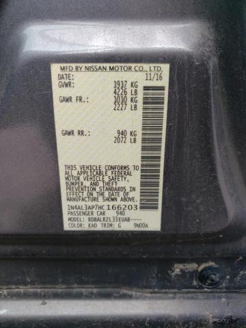 2017 NISSAN ALTIMA 2.5 - 1N4AL3AP7HC166203