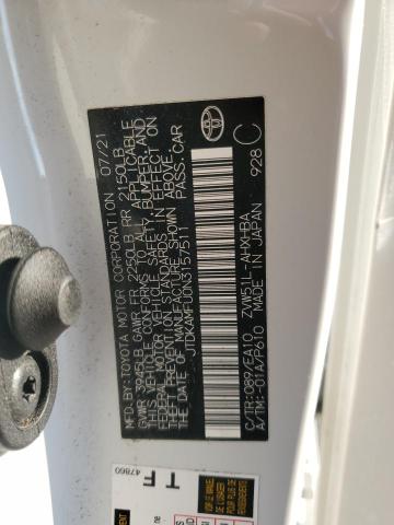 2022 TOYOTA PRIUS NIGH - JTDKAMFU0N3157511