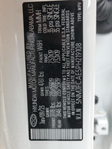2023 HYUNDAI TUCSON SEL - 5NMJFCAE5PH219108