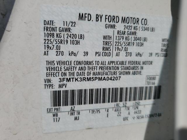 2023 FORD MUSTANG MA - 3FMTK3RM5PMA04207