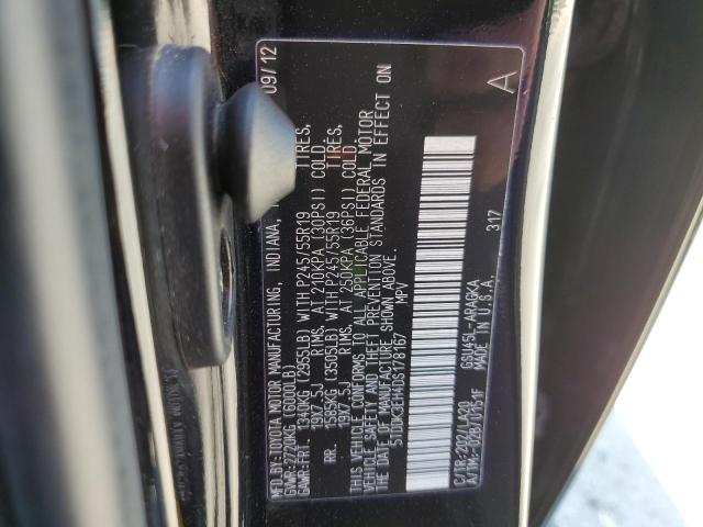 VIN 5TDDK3EH4DS178167 2013 Toyota Highlander, Limited no.14