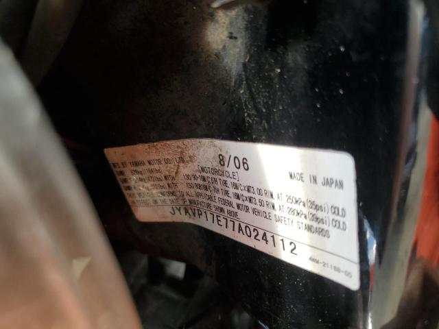 2007 YAMAHA ROADSTAR - JYAVP17E77A024112