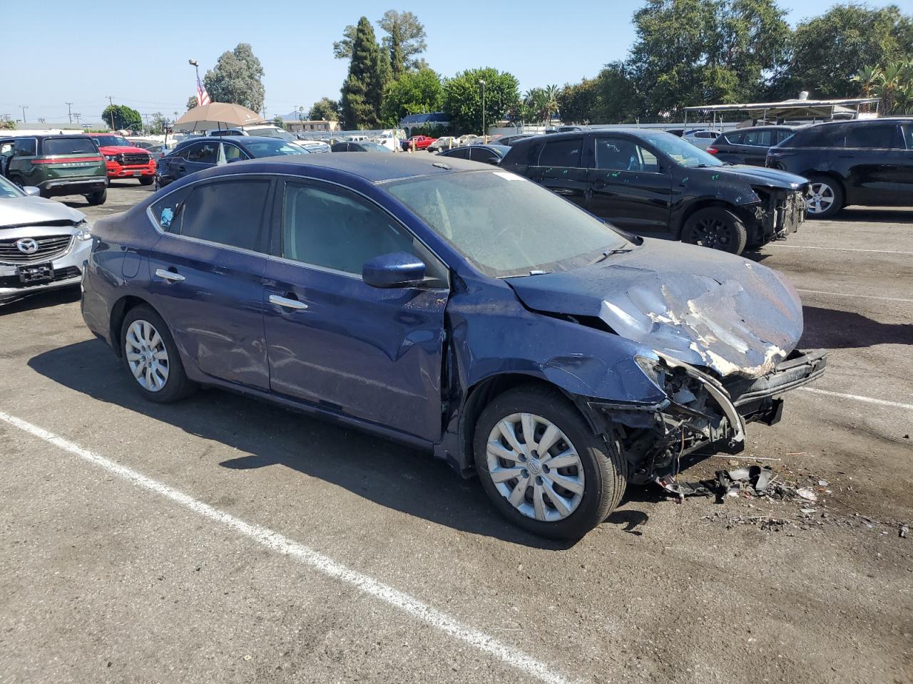 Lot #3025738304 2016 NISSAN SENTRA S