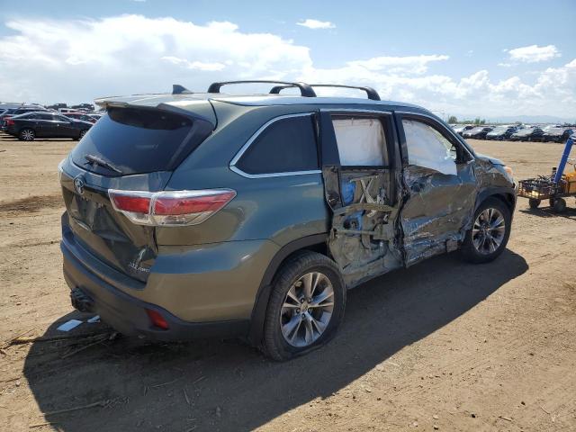 VIN 5TDJKRFHXES013780 2014 Toyota Highlander, Xle no.3